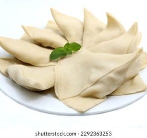 Chicken Samosa Uncooked